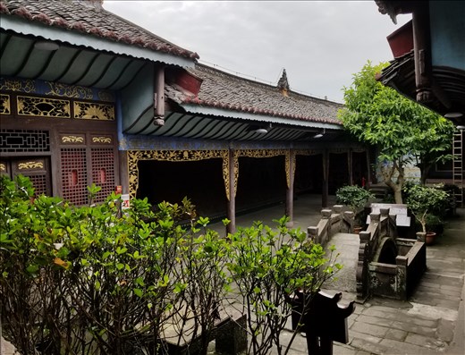 Here's another view of the courtyard.