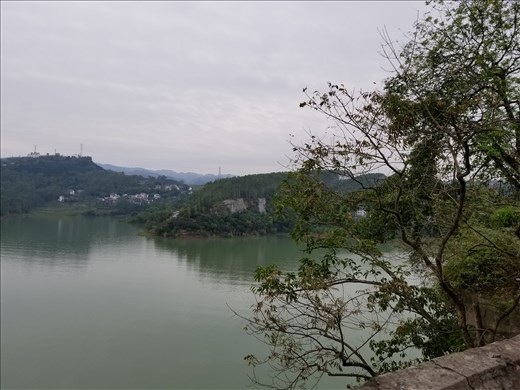 A view of the Yangtze from above.