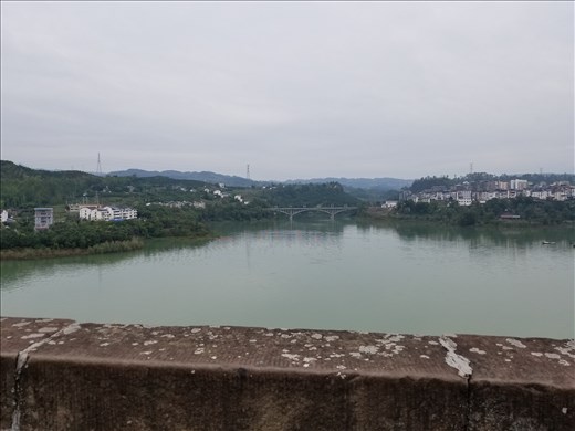 The river was lovely.