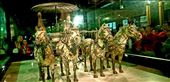 Two bronze chariots were unhoused near the burial ground of the first emperor. I had to knock 4,000 
Chinese down in order to get this photo.: by suziqtn, Views[266]