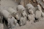 In this photo you can see that some have no heads. That's because the heads were made separately from the bodies and some of them have yet to be recovered.: by suziqtn, Views[311]