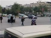Many people on scooters had these blanket-like things that covered their bodies, heads and hands.: by suziqtn, Views[412]