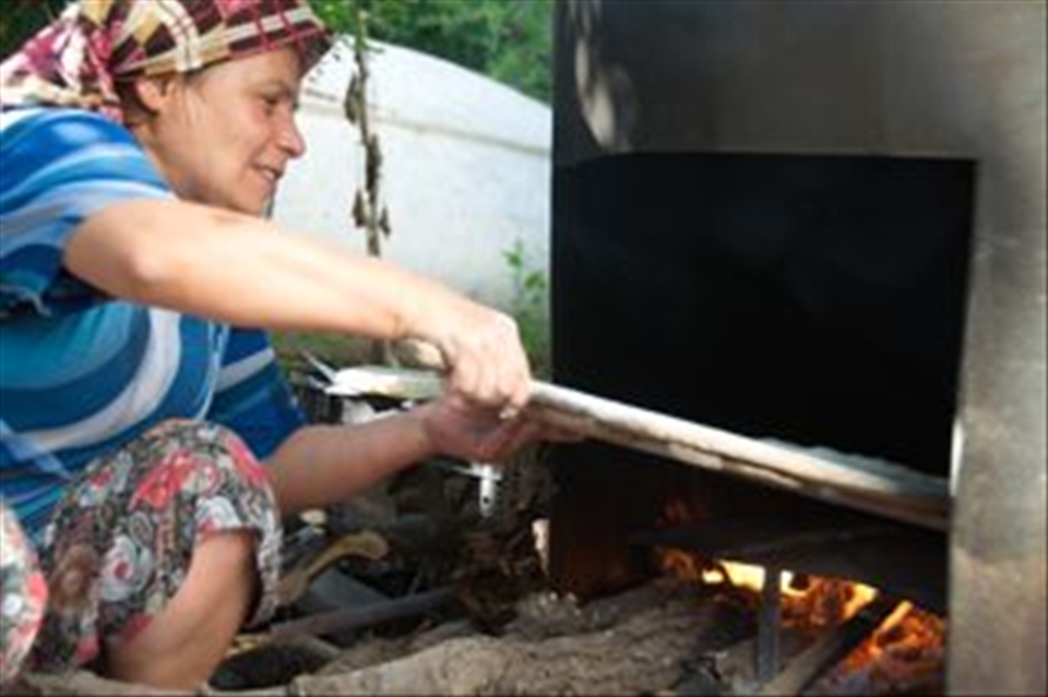 She was smiling in front of my camera, talking to me. We trusted each other.