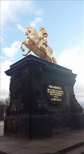 The famous golden statue: by swathi, Views[930]