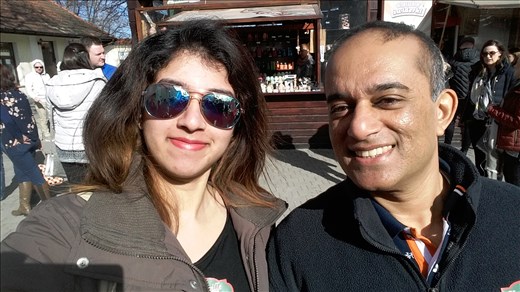 Waiting for the Salt mine tour to begin