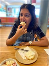 Trying Crowpie on a scone: by swathi, Views[280]