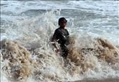 A child enjoying the enigmatic sea.: by swati_choudhary, Views[359]