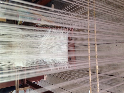 Looms from the silk village 