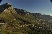 The 12 Apostles mountain range.  It's right beside Table Mountain.  I took this photo 3 days after I arrived, and it is taken from Lion's Head mountain.  It was my first hike there, and the beginning of my adventure!: by sweetsolace, Views[674]