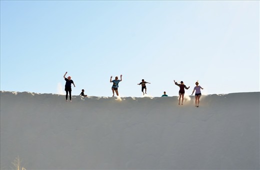 On our 2nd trip to the dunes, we met a few new friends.