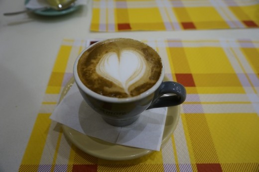 Cappuccino made with love!