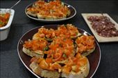 Bruschetta and sausage, yum!: by swinginggirl, Views[315]