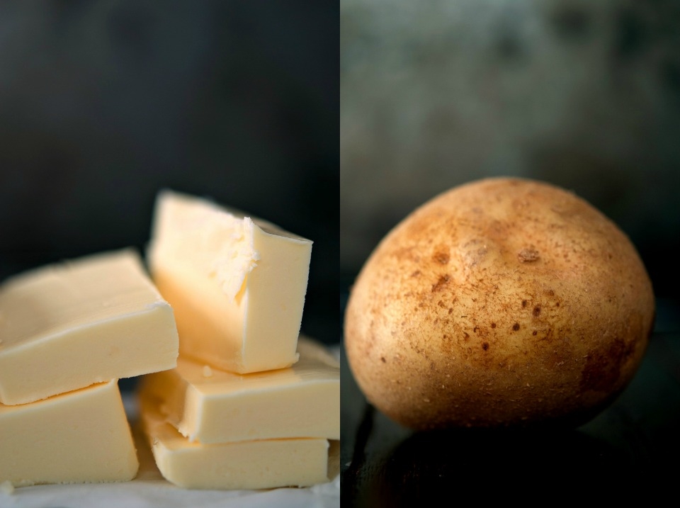 Potatoes and Butter for Maluns