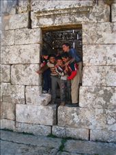 Syrian children playing between the ruins of a Byzanthine house.: by syriantrip, Views[535]