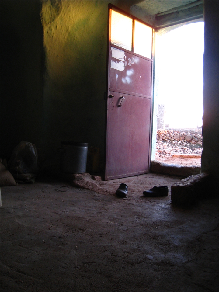 House of a young farmer in the village of the 