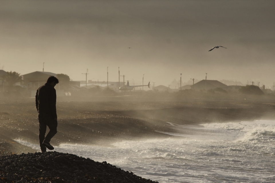 The true essence of nature is captured as a weary traveller wonders the beach of the Kiakoura coast. The peaceful bliss of the haze allows him the chance to reflect as the sun goes down. It gives a slight mystique to this image as we see brought to life the traveller and the bird. – Kiakoura, New Zealand