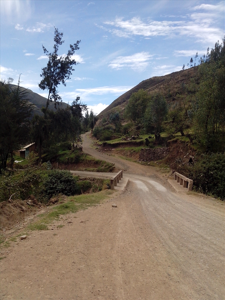 We needed to walk to the street 