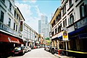 Alongside skyscrapers and other symbols of modernity are the small alleyways lined with old buildings and quaint establishments, creating an interesting and nearly seamless mix of old and new.: by talesandtravels, Views[402]