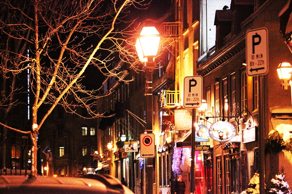 That night was filled with lights and history 