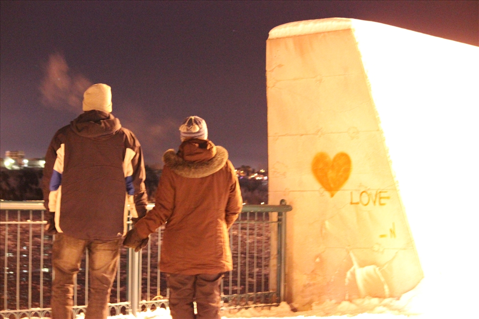 While there I witnessed how the air was filled with something special