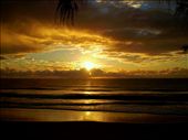 Rainbow Beach sunrise, walk further down the beach to find the coloured sands: by tam_17, Views[667]