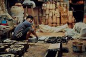 This is a corner of a ceramic workshop in Bat Trang, Hanoi.: by tamdong511, Views[283]
