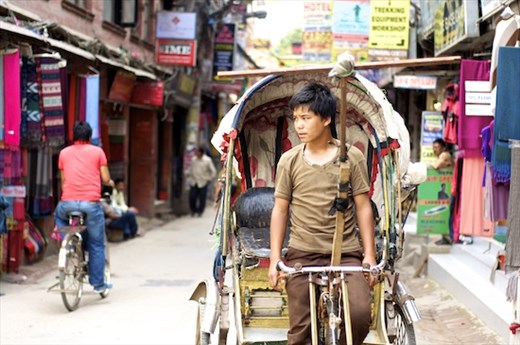 Thamel street is the most vibrant street in Kathmandu with numerous narrow by lanes dotted with shops selling beautiful handcrafted souvenirs. The streets are often bustling with foreign tourists since it forms the center of Kathmandu’s tourist industry. Cycle rickshaws are a very popular mode of transport for tourists in Thamel. 