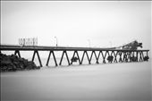 Jetty at Bass Point Quarry is a constant reminder of the fact that heavy industry took a permanent residency in this beautiful area.: by tania, Views[424]