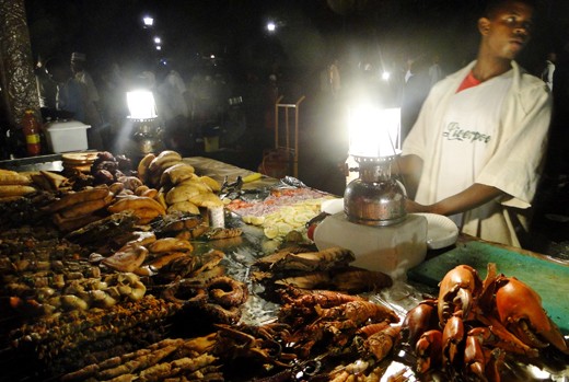 Every kind of seafood has its place in the unique cuisine of Zanzibar