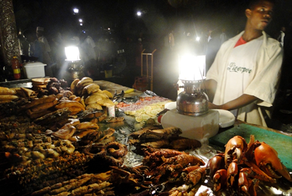Every kind of seafood has its place in the unique cuisine of Zanzibar
