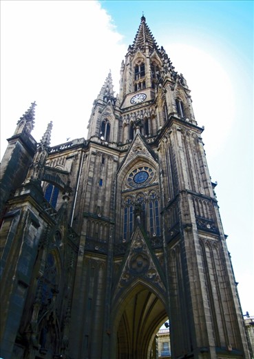 The architecture of this church in Spain caught my eye, i wondered how they built something so large and detailed so long ago