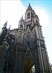 The architecture of this church in Spain caught my eye, i wondered how they built something so large and detailed so long ago: by tara-renee, Views[236]