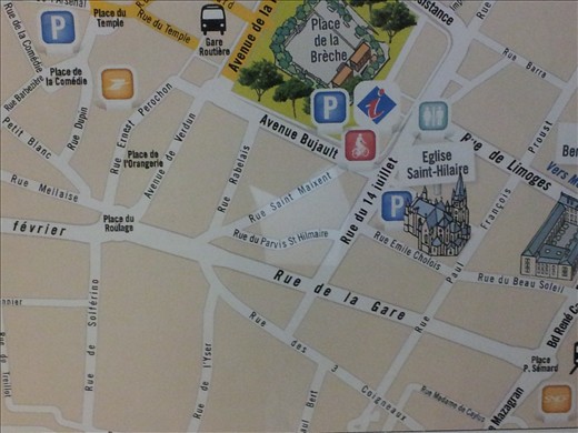 Our way of getting to our B and B