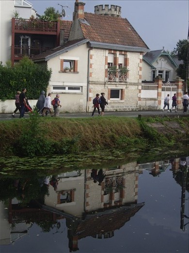 Walkers coming back from somewhere - who knows