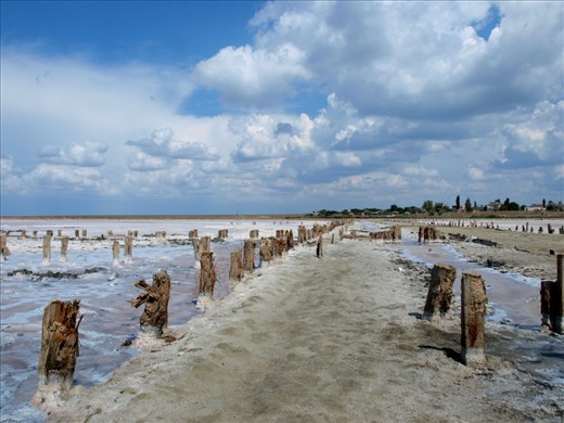 I love discovering new beautiful places in Ukraine. This old salt-producing factory  was closed once Soviet Union collapsed, so most of the industries have failed to continue production. At the same time, this place was a rich source of salt since 