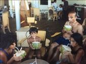 My memories of growing up in Malaysia, drinking fresh coconut after a swim at the beach! : by tastydips, Views[392]