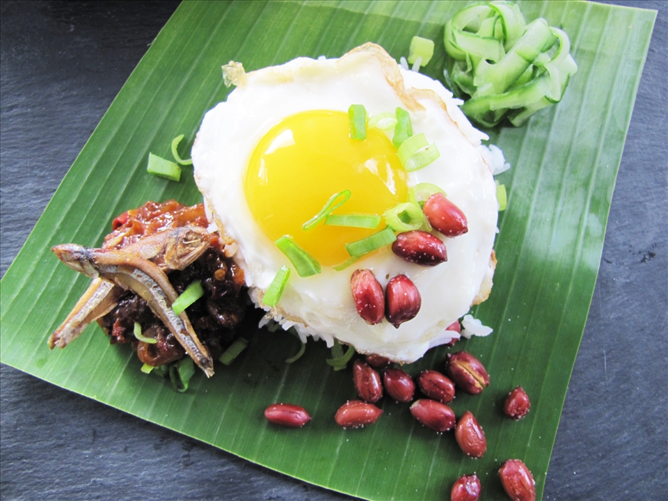 My version of Nasi Lemak. These flavours take me back to my childhood growing up in Malaysia