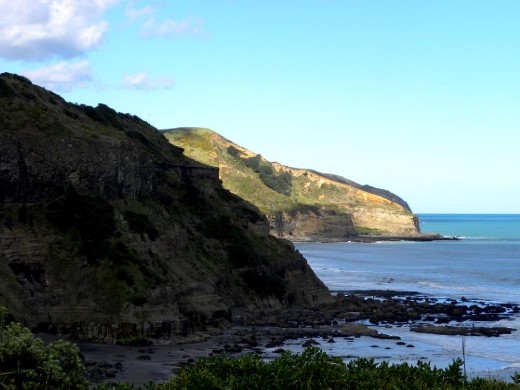 Muriwai Beach Outcropping