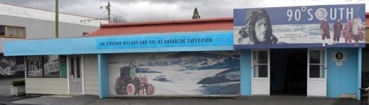 Sir Edmund Hillary Antarctic Expedition Exhibit. Did you know he did an Antarctic expedition after he conquered Everest? I didn't!