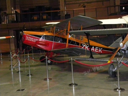 This plane was one of the first used for sightseeing over the Fox and Franz Joseph glaciers. 