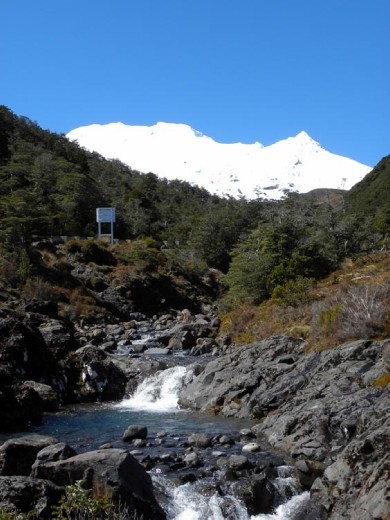 This is where Gollum slips, slides and catches the fish.