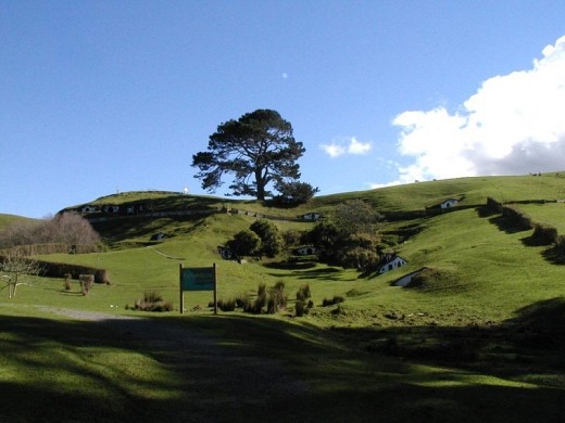 Here's what Hobbiton looked like in 2005