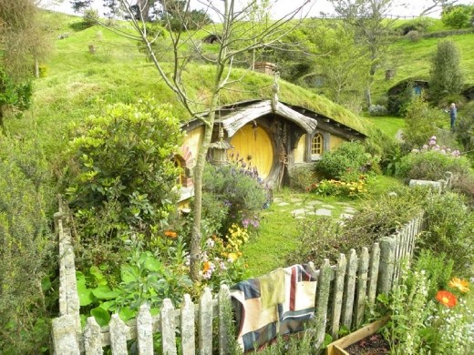 A Hobbit's front yard