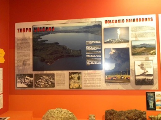 There is has been significant volcanic activity in Taupo.