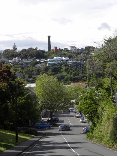 The War Memorial can be seen from everywhere in town.