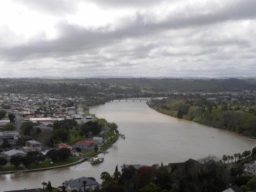 The BIG river was even bigger the day we left. In fact, it flooded. Along with more than a few roads in the region!