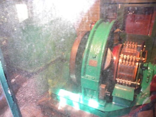 Part of the hard-working machinery.