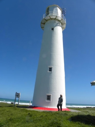 But it's always a pretty view when we get there...