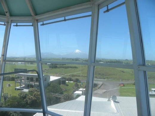 And a view of Mt Taranaki. It's EVERYWHERE!
