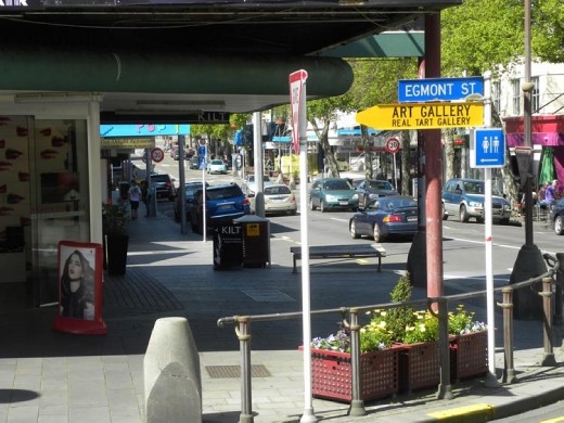 The TART Gallery in New Plymouth. The money we could have spent in this gallery for local artists...